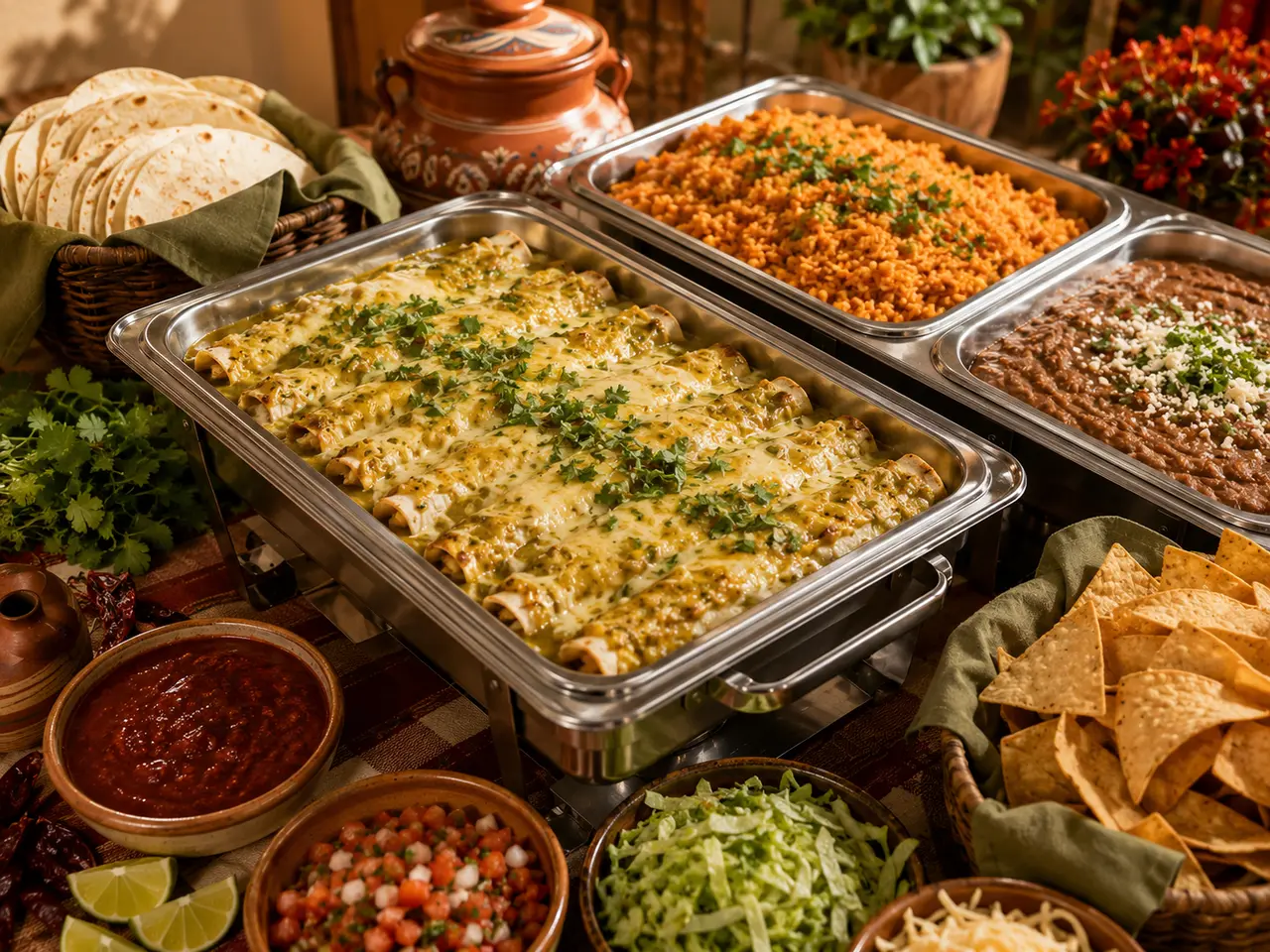 Baked pasta and alfredo trays, Italian catering in Las Cruces, NM