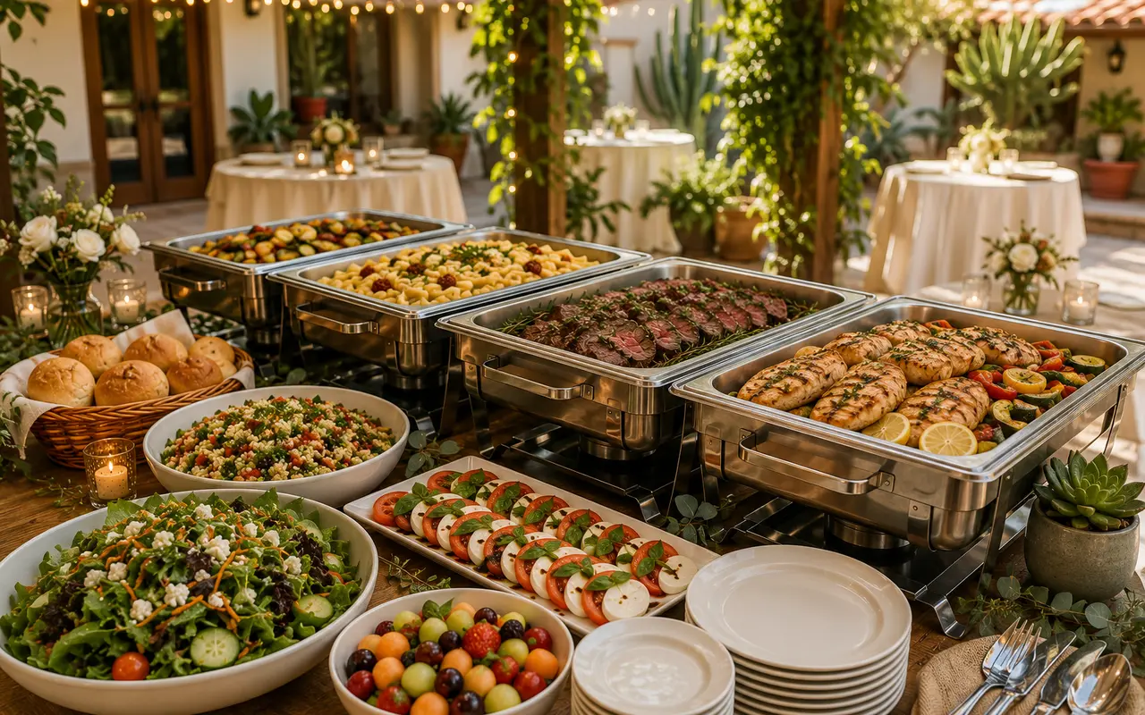 Party and event catering buffet in Las Cruces, NM